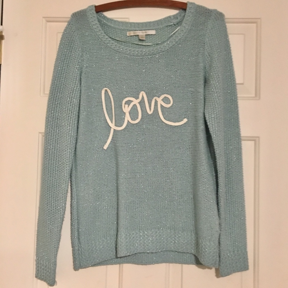 Lauren Conrad “Love” Sweater